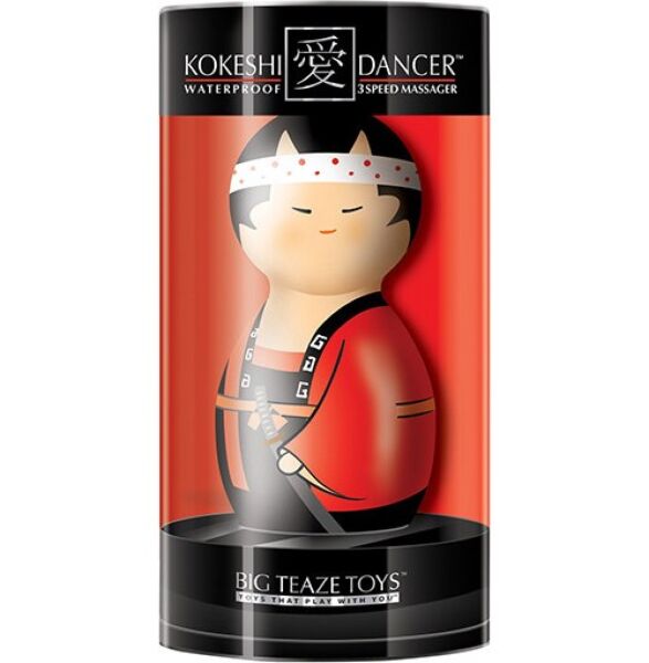 Vibratore massaggiante Big Teaze Toys B3 Kokeshi Chico a forma di bambola Kokeshi