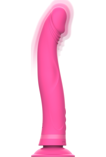 Dildo vibrante Intense Michelangelo a forma di pene con base a ventosa