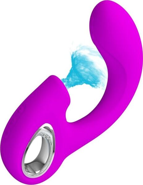 Vibratore doppio Pretty Love BI-300098 con bocca per il clitoride