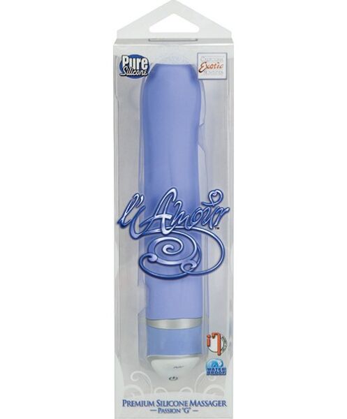 Vibratore punto G Calexotics L'Amour Passion G con punta curva e comando