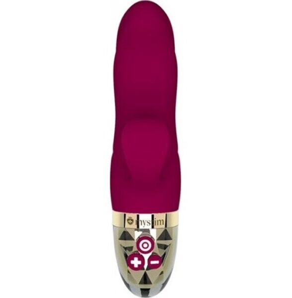 Vibratore rabbit Mystim Hop Hop Bob di colore fucsia