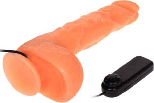 Vibratore realistico Baile con telecomando e ventosa alla base