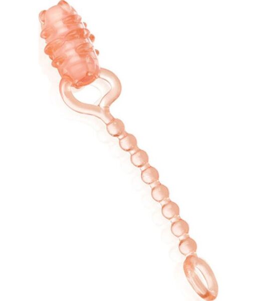 Vibratore usa e getta Screaming O Ohoney, arancione trasparente, con bullet vibrante e anello