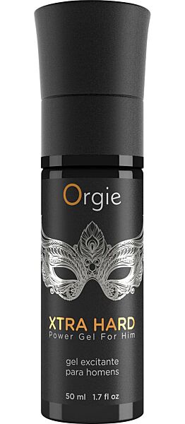 Confezione da 50 ml del gel eccitante Orgie Xtra Hardpower Gel For Him