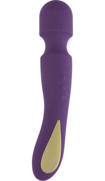 Massaggiatore wand TOYJOY Luz Zenith in silicone, con luce LED nel manico