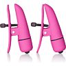 Pinze per capezzoli Pinze NIPPLETTES PINK con vibrazione