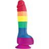 Dildo PRIDE 15 cm - Colori dell'Orgoglio LGBT