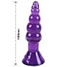 Plug Anale BAILE CLIMAX HAPPENS 17 CM con ventosa