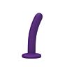 Dildo Mina Silk Curved 13.3 cm con base di suzione