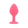 Butt Plug Toosh Silicone Medium con base decorativa
