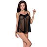 Chemise sexy PASSION Melania S/M con tanga abbinato