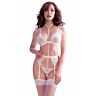 Set Lingerie ChiliRose CR 4865 Elegante Bianco XL