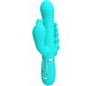 Vibratore Pretty Love Cammy Rabbit 4 in 1 Blu