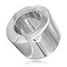 Anello testicolare METAL HARD 40MM in acciaio inox