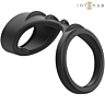 Anello Doppio Intense Theo Silicone Nero