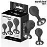 Plug Anale Addicted Toys Set di 3 con Gioia