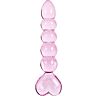 Dildo Dildo Crystal VENUS con agarre in cuore