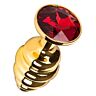 Plug Metal S Pleasures Metal BEE con base diamantata
