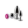 Pack 3 plug anali S Pleasures Metal Metal MAX