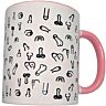 Tazza 370 ml DIABLO PICANTE con disegni erotici