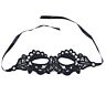 Maschera nera lingerie Queen taglia unica