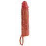 Funda Pene Get Real Caramelo 20 cm - Sensazione Unica