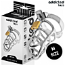 Jaula pene Addicted Toys Locked - Silver Lock