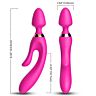 Vibratore ARMONY MASSAGERS Rabbit Ergonomico con Vibrazioni