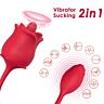 Succhiatore ARMONY - PINK 2 IN 1 con vibrazione e suzione
