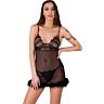 Babydoll Livco Corsetti Zerunam con tanga abbinato