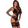 Body LIVCO CORSETTI HAWAIN trasparente e modellante