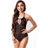 Bodystocking Crotchless Livco Daiana - Eleganza Nera