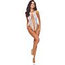 Bodystocking PASSION BS112 con pizzo bianco