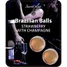 Bolas Brazilian Balls Secretplay con lubrificante fragola e cava