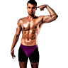Mutandina Boxer 009 con Dettagli Sensuali