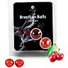 Bolas Brazilian Balls Secretplay con lubrificante ciliegia