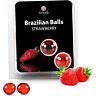 Bolas Brazilian Balls Secretplay con Lubrificante Fragola