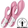 Vibratore Rabbit Satisfyer Air Pump Bunny 2 con corpo gonfiabile