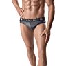 Slip ANAIS MEN ARES 3XL in pelle nera per comfort e stile
