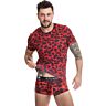 Camiseta ANAIS MEN Savage con stampa animalier