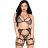 Set Lingerie Leg Avenue 89362 con Top e Tanga