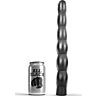 Dildo anale All Black 32 cm ondulato
