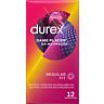 Preservativi Durex Dame Placer con rilievi per stimolazione