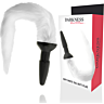 Plug Anal DARKNESS con Coda Bianca - Stimolazione Visiva