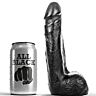 Dildo All Black 20 cm - Stimolazione realistica e potente