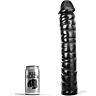 Dildo ALL BLACK 38 CM | Stimolazione Vaginale e Anale