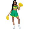 Costume Cheerleader Leg Avenue S/M con Top Corto