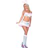 Costume coniglietta Music Legs S/M con accessori