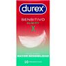 Preservativi Durex Sensitivo Slim Fit 10 unità con lubrificazione