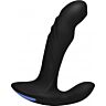 17x p-trigasm - stimolatore prostatico in silicone 3 in1 - nero